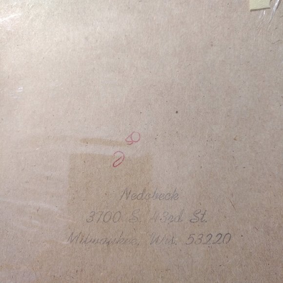 BRAND NEW SET OF 3 NEDOBECK PRINTS WITH CAT, LION, AND RABBIT AND CUSTOM MATS - Picture 13 of 14